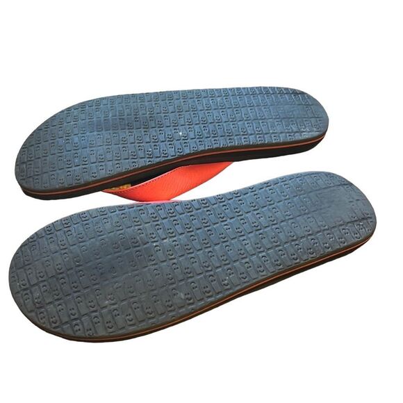 Sanuk Red and Black Women's Sandals - Picture 3 of 7